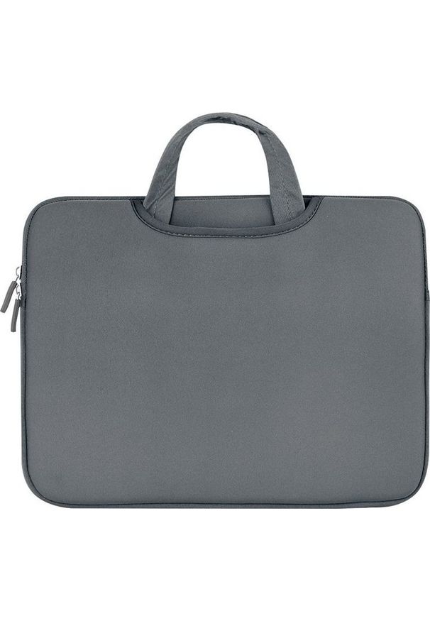 Torba Hurtel Uniwersalne etui torba na laptopa 15,6'' tablet organizer na komputer szary. Kolor: szary