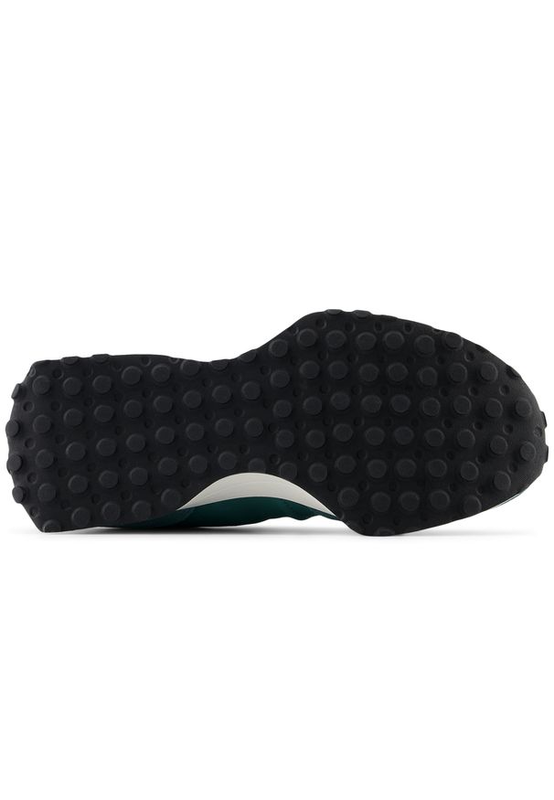 Buty dziecięce New Balance GS327BD – zielone. Okazja: na co dzień. Kolor: zielony. Materiał: syntetyk, materiał, guma. Szerokość cholewki: normalna