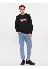 Hugo Bluza Duragol 50506990 Czarny Regular Fit. Kolor: czarny. Materiał: bawełna #4