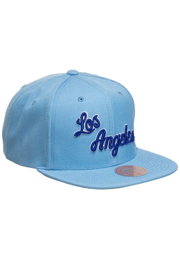 Mitchell & Ness czapka z daszkiem NBA Los Angeles Lakers Team. Kolor: niebieski. Styl: sportowy