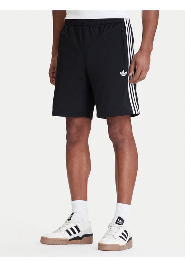 Adidas - adidas Szorty sportowe Firebird KE1379 Czarny Regular Fit. Kolor: czarny. Materiał: syntetyk. Styl: sportowy