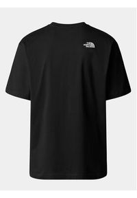 The North Face T-Shirt Simple Dome NF0A87NR Czarny Oversize. Kolor: czarny. Materiał: bawełna #8