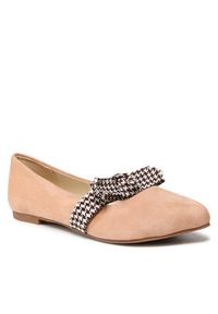 Jenny Fairy Baleriny WS2108-04 Beżowy. Kolor: beżowy. Materiał: materiał #2