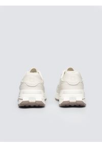 Big-Star - Sneakersy damskie ze skóry ekologicznej beżowe NN274A088 801. Nosek buta: okrągły. Kolor: beżowy. Materiał: skóra ekologiczna. Sport: turystyka piesza #2