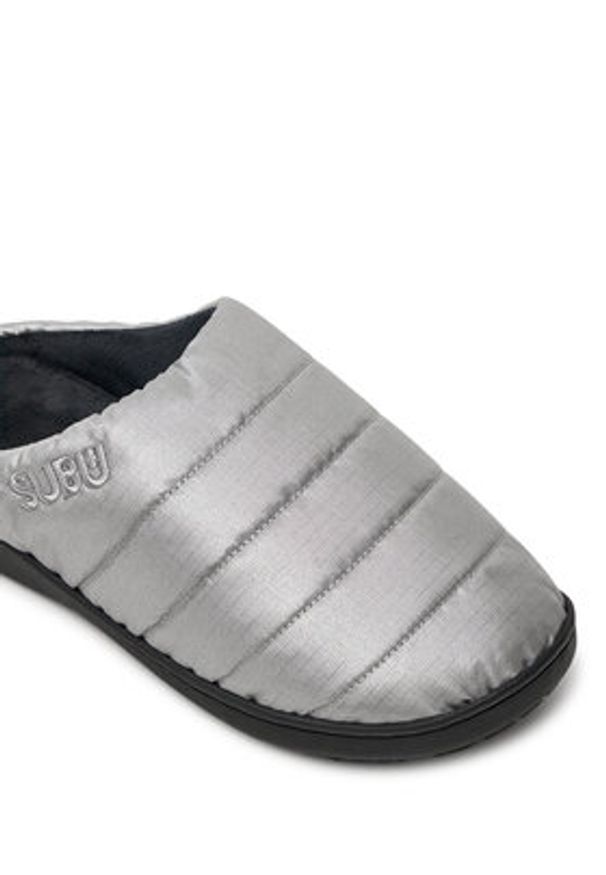 Subu Kapcie F-line Szary. Kolor: szary. Materiał: materiał