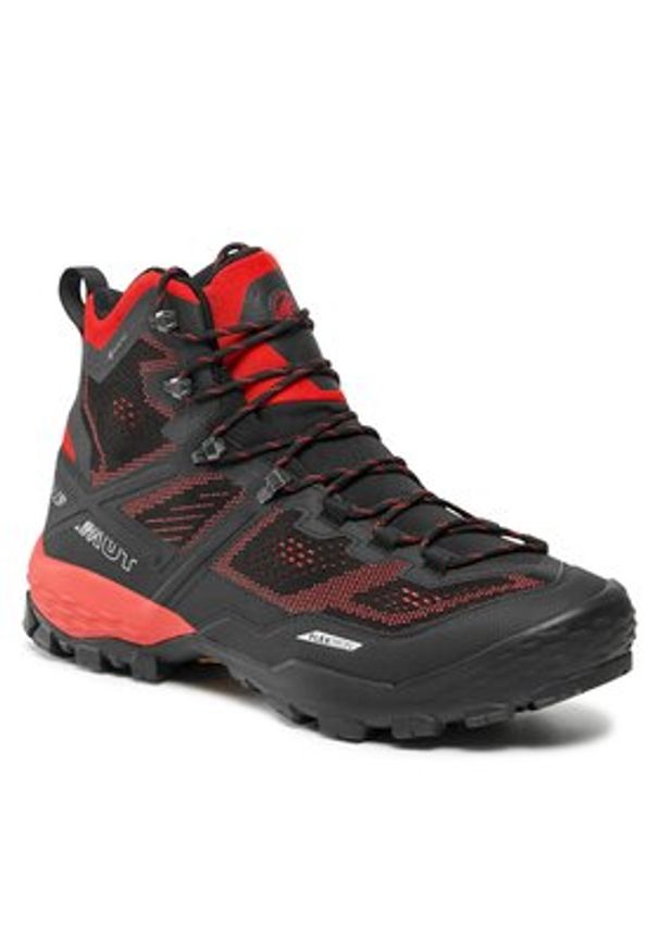 Mammut Trekkingi Ducan High GTX GORE-TEX 3030-03471-00517-1075 Czarny. Kolor: czarny. Materiał: materiał. Technologia: Gore-Tex. Sport: turystyka piesza