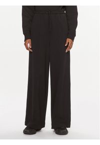 Calvin Klein Performance Spodnie dresowe 00GWS3P600 Czarny Wide Leg. Kolor: czarny. Materiał: bawełna #1