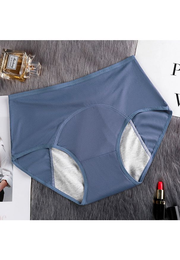 Intica - Szorty menstruacyjne chłonne i oddychające dla aktywnych kobiet Sheeree. Kolor: niebieski. Materiał: materiał