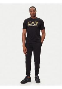 EA7 Emporio Armani T-Shirt 7M001189 AF17789 UC001 Czarny Regular Fit. Kolor: czarny. Materiał: bawełna #3