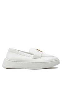 Furla Loafersy YI08SPT BX3245 01B00 Écru. Materiał: skóra