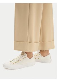 Converse Trampki Chuck Taylor All Star Gold A13814C Écru. Kolor: kremowy. Materiał: skóra #5