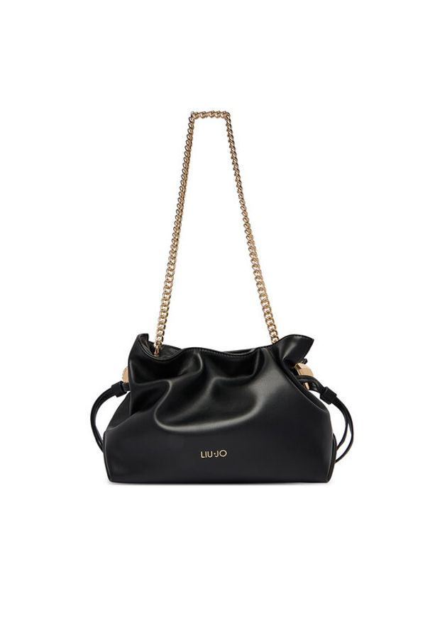 Liu Jo Torebka AA6099 E0958 Czarny. Kolor: czarny. Materiał: skórzane