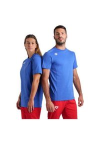 Koszulka Arena Team T-Shirt Panel junior. Kolor: niebieski. Sport: pływanie