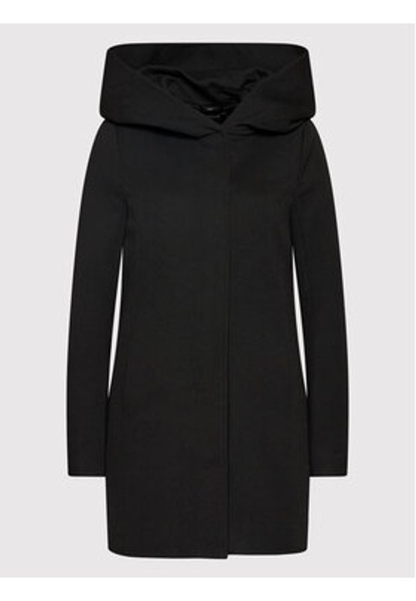 only - ONLY Płaszcz przejściowy Sedona 15142911 Czarny Regular Fit. Kolor: czarny. Materiał: syntetyk