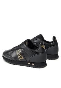EA7 Emporio Armani Sneakersy X8X119 XK291 R384 Czarny. Kolor: czarny. Materiał: skóra