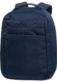 Coolpack - COOLPACK - FALET - PLECAK BIZNESOWY - NAVY BLUE. Styl: biznesowy