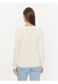 Polo Ralph Lauren Sweter 211891641009 Écru Regular Fit. Typ kołnierza: polo. Materiał: bawełna #5