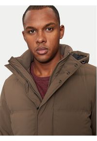 Hechter Paris Płaszcz zimowy 45017 142205 Khaki Regular Fit. Kolor: brązowy. Materiał: syntetyk. Sezon: zima #3