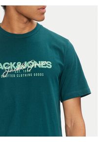 Jack & Jones - Jack&Jones T-Shirt Alvis 12256803 Zielony Standard Fit. Kolor: zielony. Materiał: bawełna