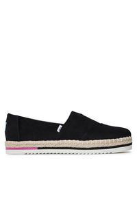 Espadryle Toms. Kolor: czarny. Obcas: na platformie #1