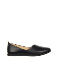 Baleriny Bayla-161 158 23202 Black 161479, Czarny, Skóra naturalna - 36. Kolor: czarny. Materiał: skóra. Szerokość cholewki: normalna. Sezon: lato. Obcas: na obcasie. Wysokość obcasa: średni #1