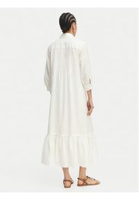 Luisa Spagnoli Sukienka koszulowa Parisi 543104 Kremowy Regular Fit. Kolor: kremowy. Typ sukienki: koszulowe #5