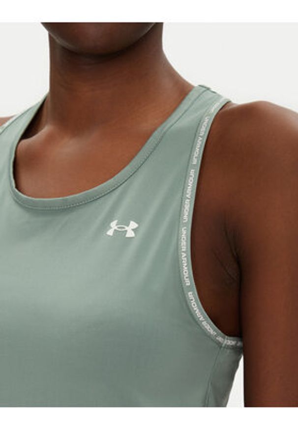 Under Armour Top Tech Knockout 1389851 Żółty Regular Fit. Kolor: żółty. Materiał: syntetyk