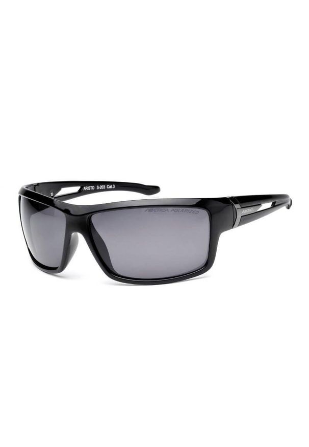 ARCTICA - Okulary Arctica Aristo S-203 POLARYZACJA. Kolor: czarny