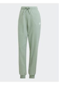 Adidas - adidas Spodnie dresowe IR8372 Zielony Regular Fit. Kolor: zielony. Materiał: syntetyk
