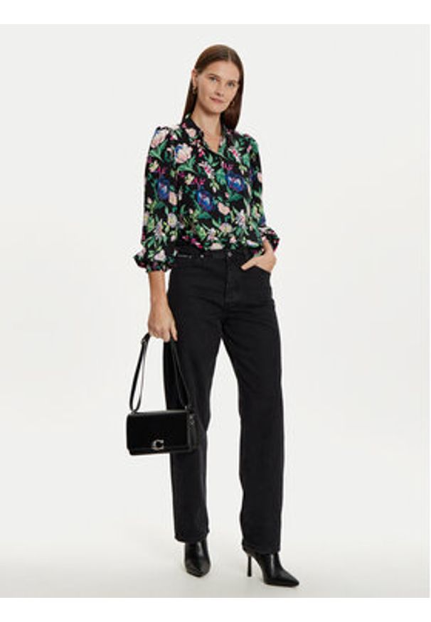 YAS Koszula 26030718 Kolorowy Regular Fit. Materiał: wiskoza. Wzór: kolorowy