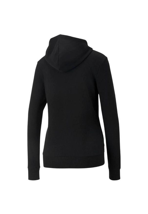 Puma - Bluza Z Haftem ESS+ Dla Kobiet. Kolor: czarny. Wzór: haft