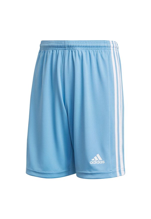 Adidas - Spodenki dla dzieci adidas Squadra 21 Short Youth. Kolor: niebieski, biały, wielokolorowy