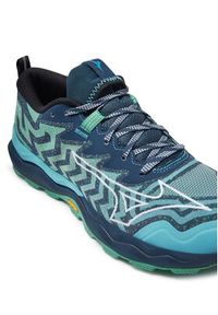 Mizuno Buty do biegania Wave Daichi 8 J1GK2471 Zielony. Kolor: zielony. Materiał: materiał. Model: Mizuno Wave #5