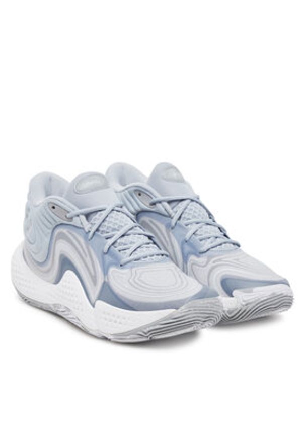 Under Armour Buty do koszykówki UA Spawn 6 Mid 3027647 Szary. Kolor: szary. Materiał: materiał. Sport: koszykówka