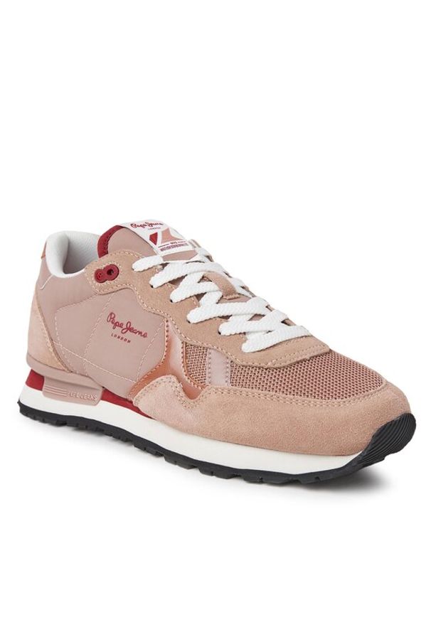 Pepe Jeans Sneakersy PLS31522 Różowy. Kolor: różowy