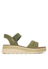 skechers - Sandały Skechers. Kolor: zielony #1