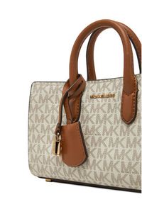 Michael Kors Torebka Scarlett XS 32F4GETC0B Beżowy. Kolor: beżowy. Materiał: skórzane