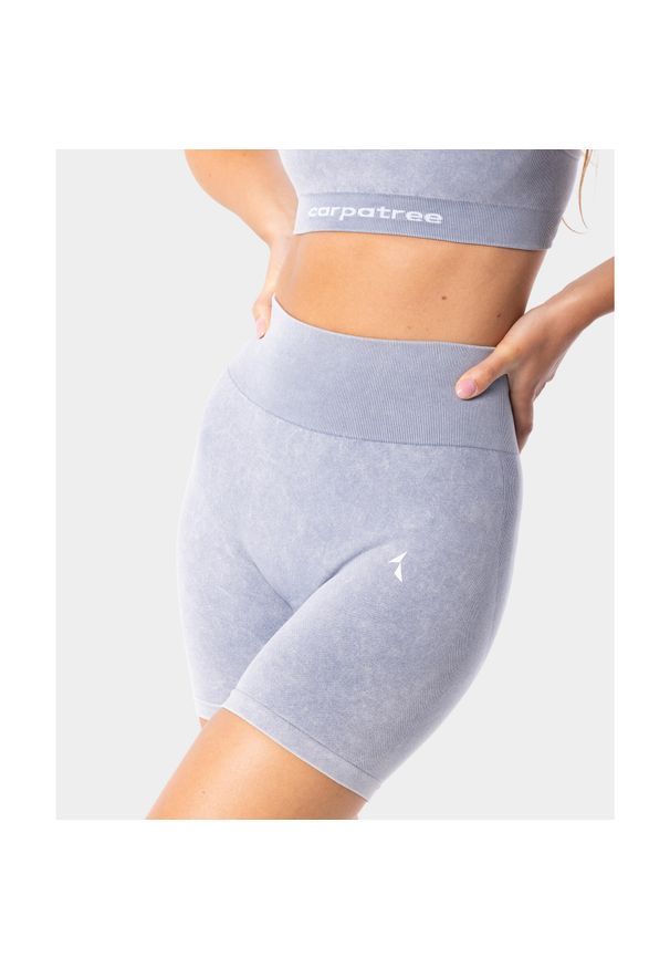 Szorty bezszowe sportowe dla kobiet Carpatree Yasmine. Kolor: niebieski. Sport: fitness