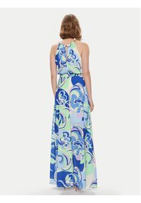Gaudi Sukienka letnia 411FD15019 Niebieski Regular Fit. Kolor: niebieski. Materiał: syntetyk. Sezon: lato #3