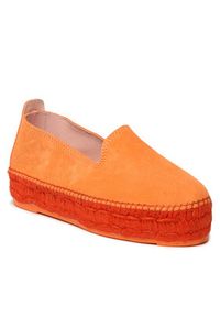 Manebi Espadryle Double Sole Espadrilles R 4.3 D0 Pomarańczowy. Kolor: pomarańczowy. Materiał: zamsz, skóra #2