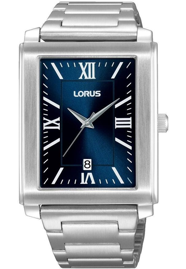 Zegarek Lorus Zegarek męski Lorus RS985DX9 srebrny. Kolor: srebrny