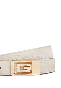 Guess Pasek Damski BW9185 P4430 Écru. Materiał: skóra