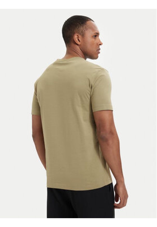 GANT - Gant T-Shirt Shield 2003184 Zielony ciemny Regular Fit. Kolor: zielony. Materiał: bawełna