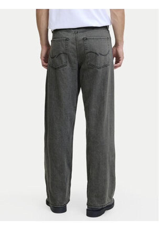 Jack & Jones Jeansy Dave Original 12290242 Szary Baggy Fit. Kolor: szary