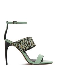 Sandały Eva Minge. Kolor: zielony #1