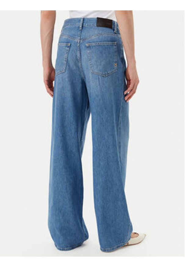 Pinko - PINKO Jeansy 104601 A2DR Niebieski Relaxed Fit. Kolor: niebieski