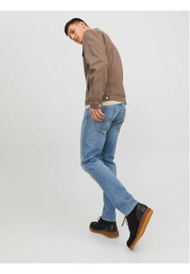 Jack & Jones Jeansy Mike 12237309 Niebieski Tapered Fit. Kolor: niebieski