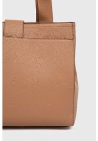 DKNY - Dkny torebka kolor brązowy. Kolor: brązowy. Rodzaj torebki: na ramię #2