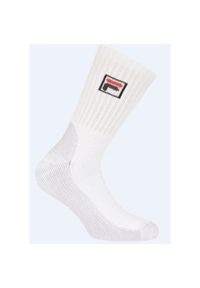 661 - Skarpetki Fila 1 Paar Sock White 35-38. Kolor: wielokolorowy. Materiał: elastan, bawełna, poliester. Sport: bieganie #1