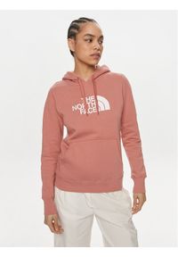 The North Face Bluza Drew Peak Pull NF0A55EC Różowy Regular Fit. Kolor: różowy. Materiał: bawełna #1